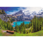 Puzzle Trefl 1500el Jezioro Oeschinen - 3